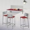 Mesa de cocina para pared plegable Paterna