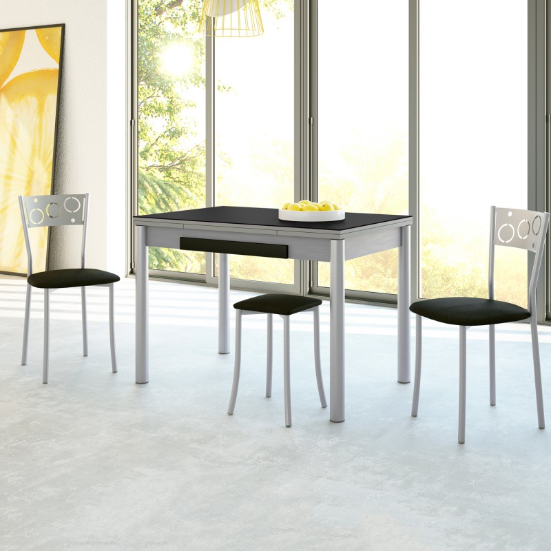 Mesa de cocina extensible lateral Gandía Mesa de cocina extensible lateral Gandía