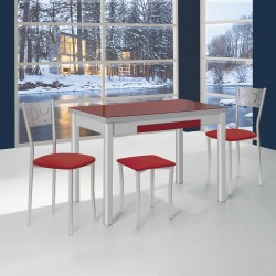 Mesa de cocina extensible lateral Gandía