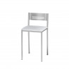 Taburete de cocina respaldo bajo PINTO