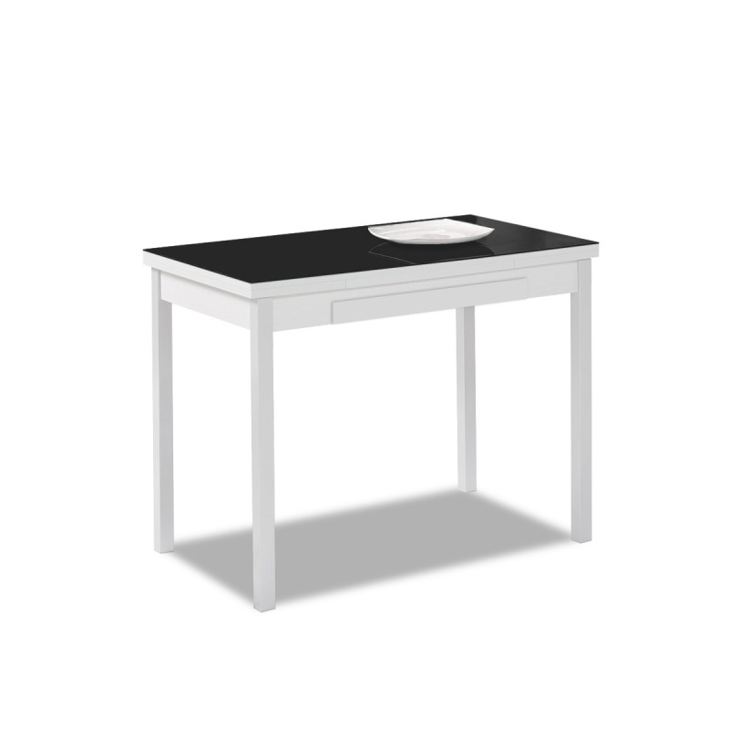 Mesa de cocina 110x70 alas laterales Soria