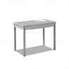Mesa de cocina 100x60 laminada extensible