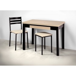 Mesa de cocina 110x70 laminada extensible
