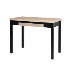 Mesa de cocina tapa laminada negra