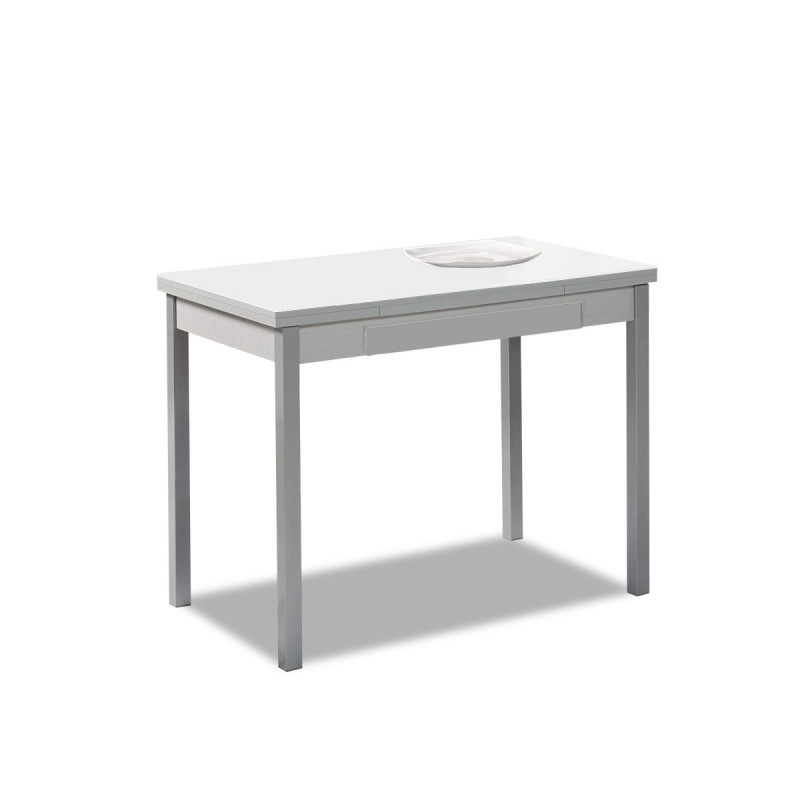 Mesa de cocina 110x70 laminada extensible