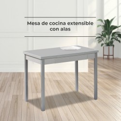 Mesa de cocina 110x70 laminada extensible