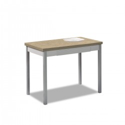 Mesa de cocina 110x70 laminada extensible