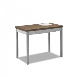Mesa de cocina 110x70 laminada extensible