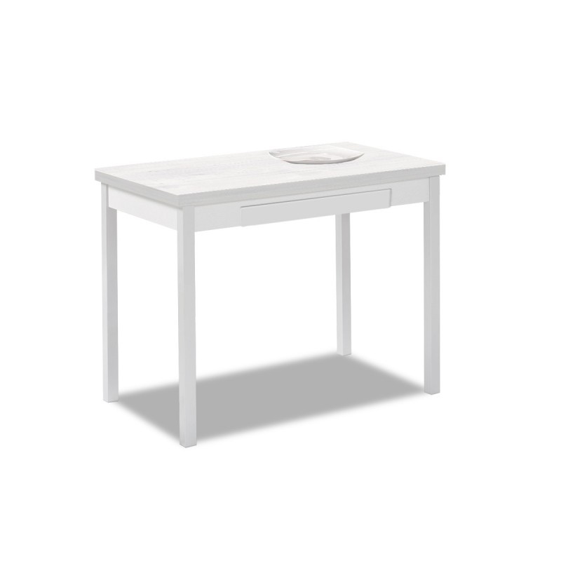 Mesa de cocina 110x70 laminada extensible