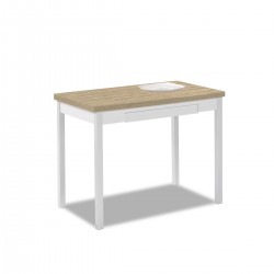 Mesa de cocina 110x70 laminada extensible