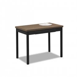 Mesa de cocina 110x70 laminada extensible